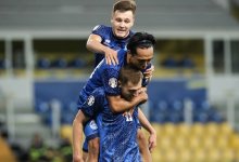 Казахстан одержал разгромную победу в отборе на Евро-2024 по футболу