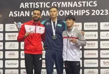 Казахстанский гимнаст Нариман Курбанов стал чемпионом Азии-2023