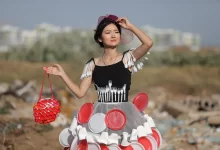 Показ мод на свалке устроили в Астане (ВИДЕО)