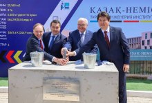 Смаилов и Штайнмайер заложили капсулу времени в Актау