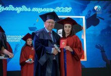 Выпускникам одного из вузов Кокшетау вручили дипломы