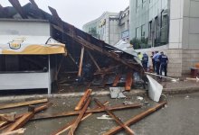 "Не успели закрепить": в павлодарском ТД, где обрушилась крыша, объяснили инцидент