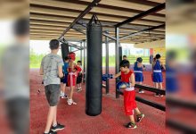 Открытая спортивная площадка для занятий боксом появилась в Астане