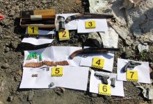 Схрон с похищенным во время кантара оружием нашли на свалке в Жетысу