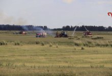 Площадь пожара в "Ертіс орманы" достигла 400 га