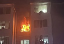 Шесть человек спасли из огненной ловушки в Косшы (ВИДЕО)