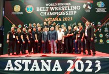 23 медали завоевал Казахстан на чемпионате мира по поясной борьбе
