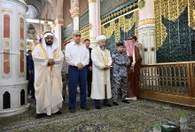 Касым-Жомарт Токаев посетил мечеть пророка Мухаммеда в Медине