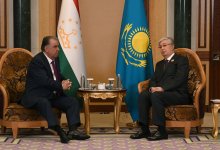 Расширение торгово-экономических отношений обсудили президенты Казахстана и Таджикистана
