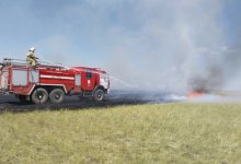 Снова пожар в "Семей орманы": загорелась сухая трава