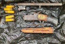 Обрез нашли в лесу акмолинские полицейские