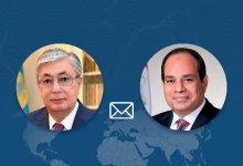 Токаев поздравил президента Египта с национальным праздником