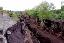 Земляная дамба на реке Талгар восстановлена