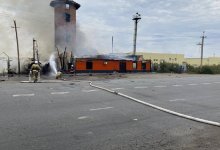 Пожар на АЗС в Экибастузе: на месте обнаружили тело молодого парня
