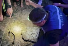 Трехлетний ребенок застрял в яме в Уральске