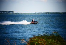 Водный скутер оторвал ногу отдыхающему на Алаколе