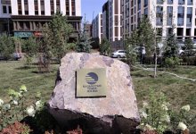 В Астане появился новый сквер железнодорожников