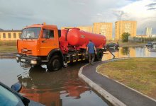 Как устраняют последствия ливня в Астане (ВИДЕО)