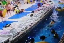 Спасение тонувшего в аквапарке Астаны мальчика попало на видео