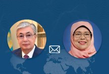 Токаев поздравил президента Сингапура с национальным праздником