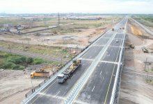 Путепровод через железную дорогу открыли в Астане