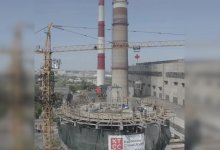 Дефект нашли на строящейся дымовой трубе на Петропавловской ТЭЦ-2