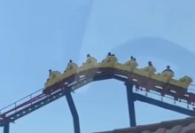 Люди застряли на аттракционе отеля Rixos в Актау (ВИДЕО)