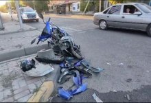 Водителя скутера госпитализировали в тяжелом состоянии после ДТП в Шымкенте