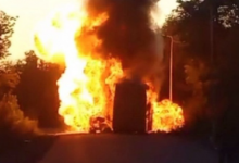 Водитель сгорел в салоне машины после ДТП в Абайской области