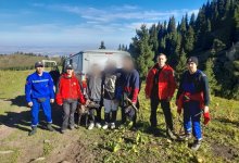 Трое подростков заблудились в горах Заилийского Алатау