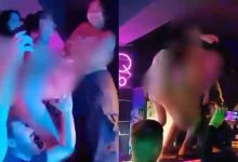 Девушки разделись догола в ночном клубе Костаная (ВИДЕО)