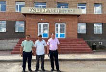 Новую школу построили в селе Акмолинской области