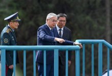 Токаев осмотрел селезадерживающую плотину "Аюсай" в Алматы (ВИДЕО)