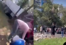 Массовое ДТП спровоцировал грузовик на проспекте Аль-Фараби в Алматы (ВИДЕО)