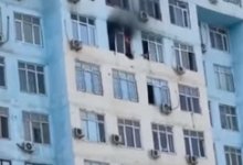 Пожарные спасли мужчину из горящей квартиры в Актау