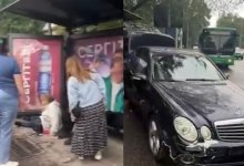 Машина въехала в остановку в Алматы: что известно о пострадавших?