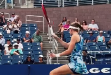 С реванша начала Елена Рыбакина свое выступление на US Open 2023