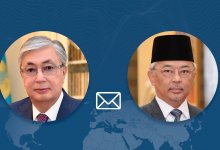 Глава государства поздравил Малайзию с Днем независимости