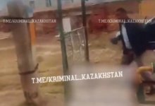 Преследовал с кирпичом в руках: мужчину задержали Актюбинской области (ВИДЕО)