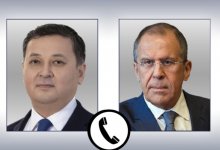 О чем говорили по телефону главы МИД Казахстана и России?