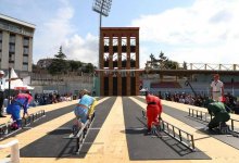 Казахстанские спортсменки взяли бронзу по подъему по штурмовой лестнице в Турции