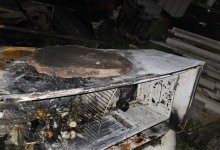 Включенная электроплита привела к пожару в Усть-Каменогорске