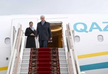 Президент прилетел в Алматинскую область