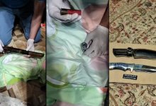 Обрез ружья, нож и патроны нашли в квартире у жителя Актобе