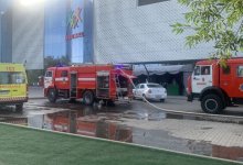 Два бутика с одеждой и игрушками загорелись в ТЦ Экибастуза