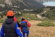 Женщина потерялась во время похода в горах Заилийского Алатау