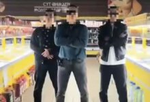 Четверо парней заночевали и устроили погром в гипермаркете Астаны (ВИДЕО)