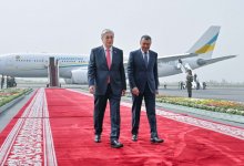 Токаев прибыл в Таджикистан (ВИДЕО)