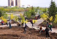 Масштабный субботник прошел в Астане