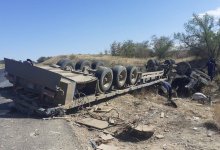 Водитель грузовика погиб на трассе в Жетысу (ВИДЕО)